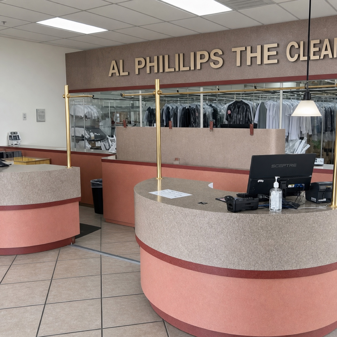 Inside Al Phillips Cleaners Bicentennial Parkway