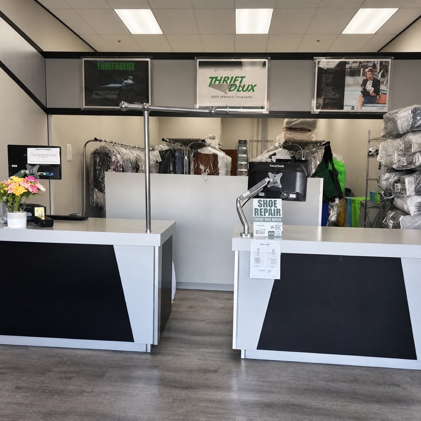 Inside Thrift DLux Cleaners Deer Springs