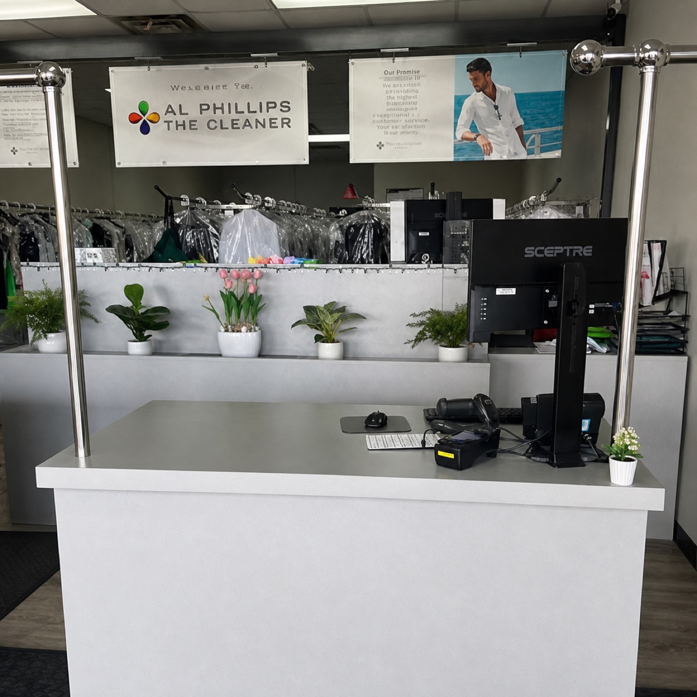 Inside Al Phillips Cleaners Windmill Pkwy